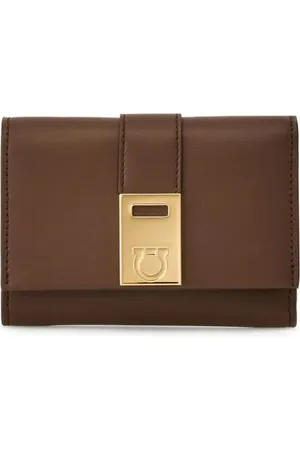 Salvatore Ferragamo Hug Portemonnaie aus Leder