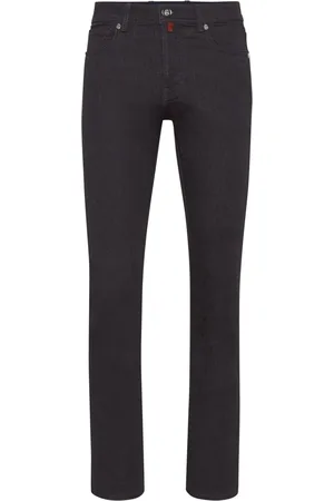 BILLIONAIRE Tief sitzende Straight-Leg-Jeans