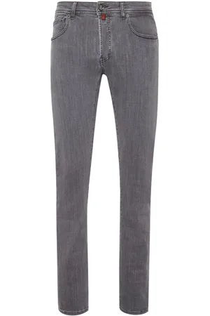 BILLIONAIRE Tief sitzende Slim-Fit-Jeans