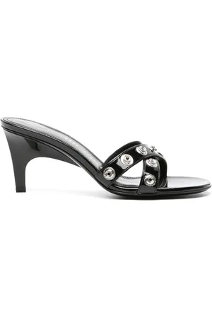 The Attico Cosmo Mules mit Nieten 60mm