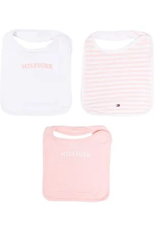 Tommy Hilfiger Set aus drei Lätzchen mit Logo-Print