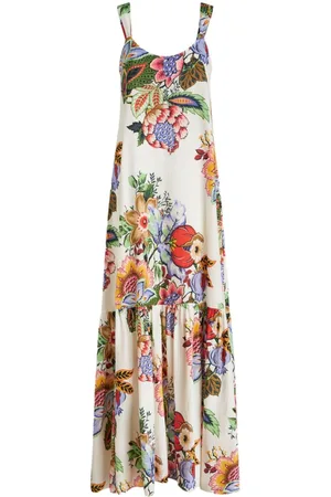 Etro Maxikleid mit Blumen-Print