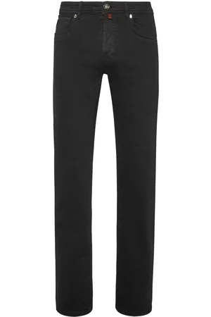 BILLIONAIRE Tief sitzende Straight-Leg-Jeans