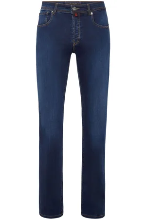 BILLIONAIRE Tief sitzende Straight-Leg-Jeans