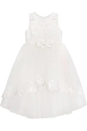 Sarah Louise Tüllkleid mit Blumenstickerei