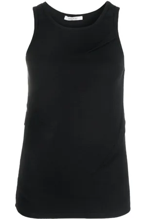 Gauchere Tanktop mit rundem Ausschnitt