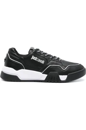 Roberto Cavalli Sneakers im Metallic-Look