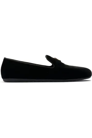 Prada Loafer mit Triangel-Logo
