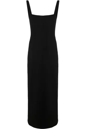 Helmut Lang Maxikleid mit Herzausschnitt