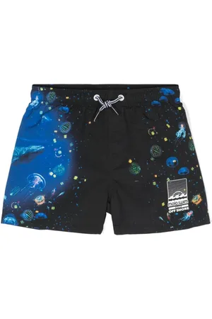 Molo Badeshorts mit abstraktem Muster