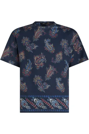 Etro T-Shirt mit Paisleymuster