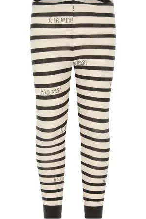 Mini Rodini Gestreifte À la Mer Leggings