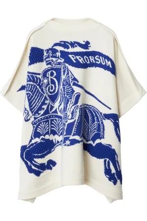 Burberry Cape mit Horsebit-Print