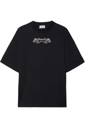 OFF-WHITE T-Shirt mit Tattoo Bandana Arrows-Print