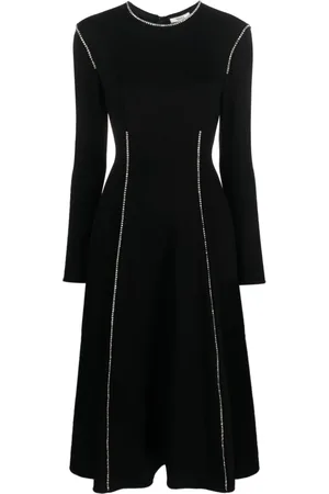 NISSA Langärmeliges Kleid mit Kristallen