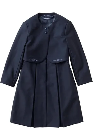 Familiar Besticktes Kleid mit Falten
