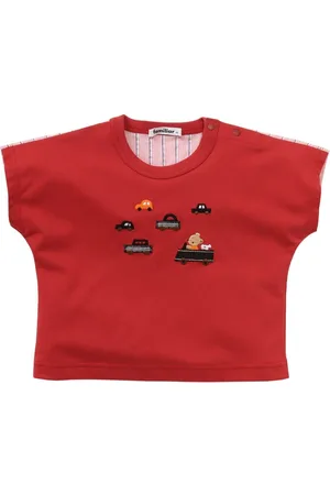 Familiar T-Shirt mit Stickerei