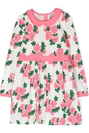 Mini Rodini Kleid mit Latzkragen