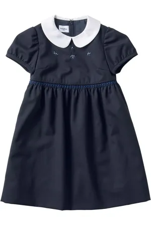Familiar Besticktes Midikleid