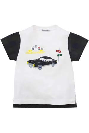 Familiar T-Shirt mit Stickerei