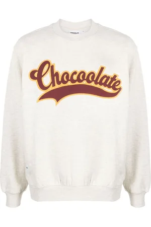 Chocoolate Sweatshirt mit Logo-Stickerei