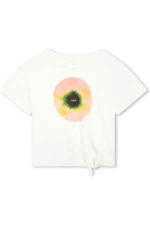 Chloé T-Shirt aus Bio-Baumwolle mit Print