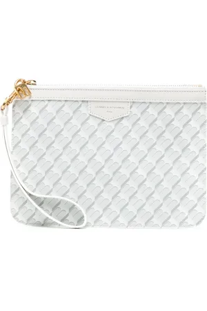 Tammy & Benjamin Clutch mit Monogrammmuster
