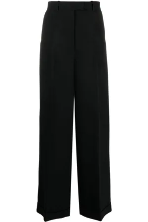 Viktor & Rolf Cropped-Hose mit Bügelfalten