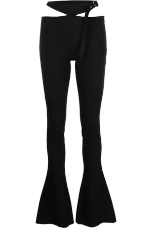 The Attico Schlaghose mit Cut-Outs