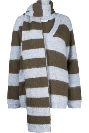 B+AB Gestreifter Pullover