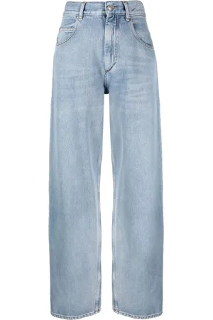 Isabel Marant Halbhohe Joanny Straight-Leg-Jeans