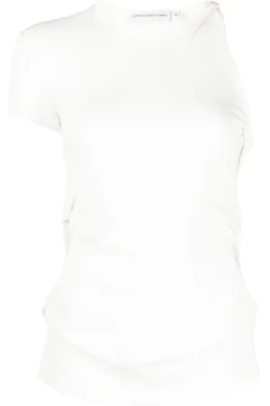 CHRISTOPHER ESBER Asymmetrisches T-Shirt