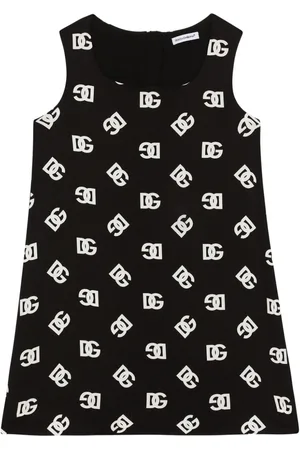 Dolce & Gabbana Kleid mit DG-Print