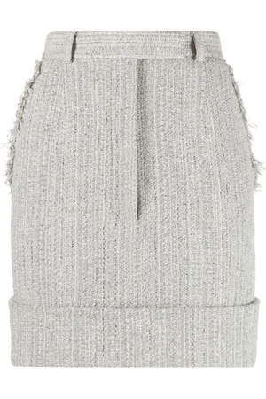 Thom Browne Minirock aus Tweed