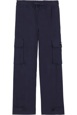 Dolce & Gabbana Gerade Hose mit Logo-Applikation