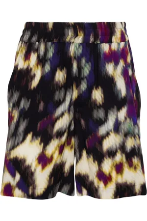 Isabel Marant Vataya Shorts mit abstraktem Print