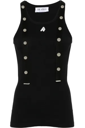 The Attico Tanktop mit Logo-Applikation