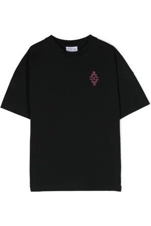 MARCELO BURLON Besticktes T-Shirt aus Bio-Baumwolle