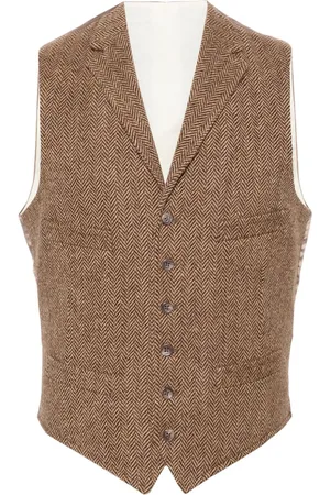 Ralph Lauren Weste mit Fischgrätenmuster