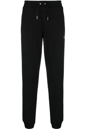 EA7 Jogginghose mit Logo-Patch