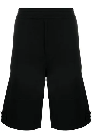 Alexander McQueen Shorts mit Logo-Schild