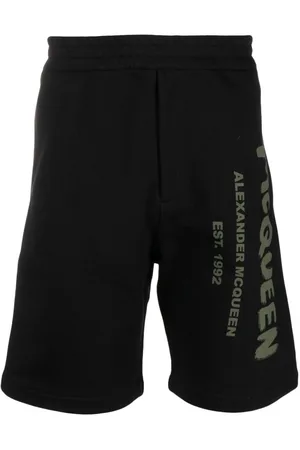 Alexander McQueen Shorts mit Logo-Print