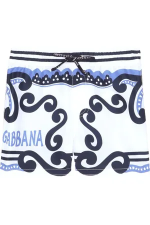 Dolce & Gabbana Badeshorts mit Logo-Print