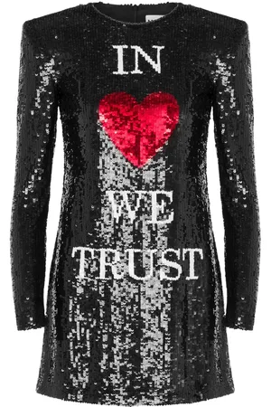 Moschino Minikleid mit Pailletten
