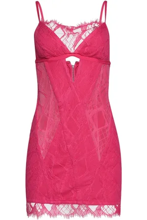 DION LEE Minikleid mit Spitze