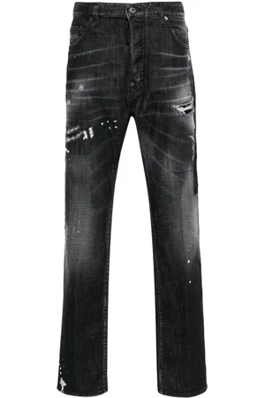 Dsquared2 Gerade Jeans im Distressed-Look
