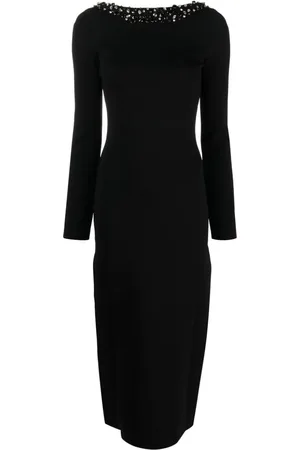 Cult Gaia Eleanora Midikleid mit Kristallen