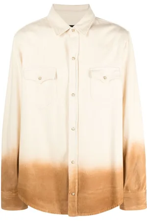 Alanui Jeanshemd mit Farbverlauf-Optik