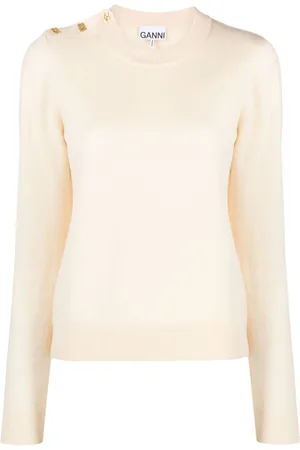 Ganni Pullover mit Knöpfen
