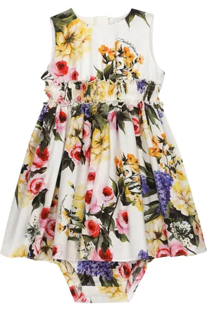 Dolce & Gabbana Kleid mit Blumen-Print